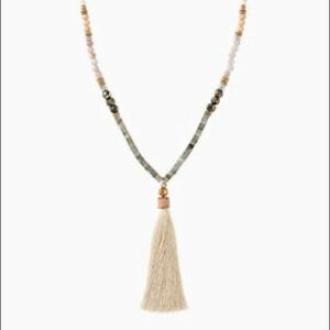 Stella & Dot Antonia Tassel Necklace